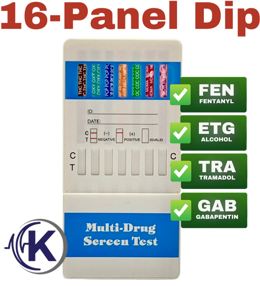 16 Panel Dip Card, W/ETG, FEN, TRA, & GAB (W19154)