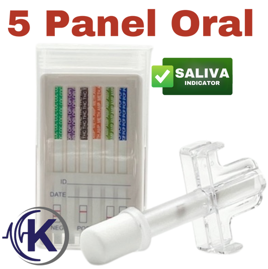 5-Panel Oral Cube Saliva Test (254)