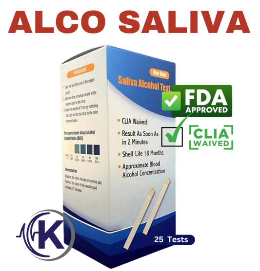 Alcohol Saliva Test (W53-S)