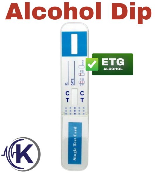 Single Test Dip Card, Alcohol (ETG)